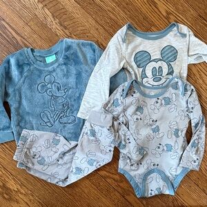 Disney Baby Mickey Mouse Matching Set